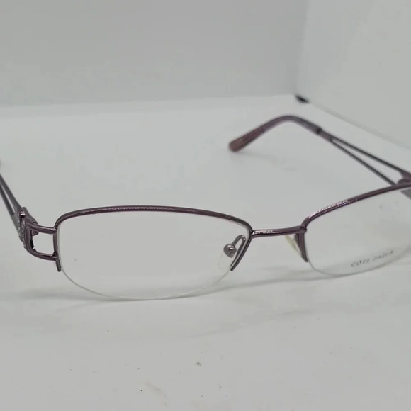 NWT WOMEN'S COTE D'AZUR EYEGLASS FRAMES 217 LILAC - Picture 3 of 4